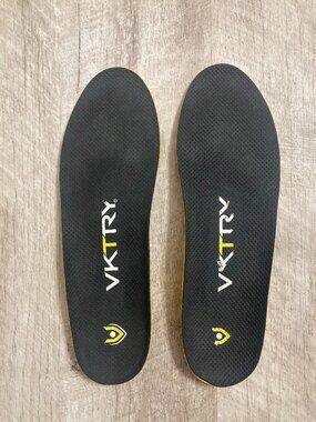 VKTRY Men’s Gold Carbon Fiber Performance Running Insoles Size 10-10.5